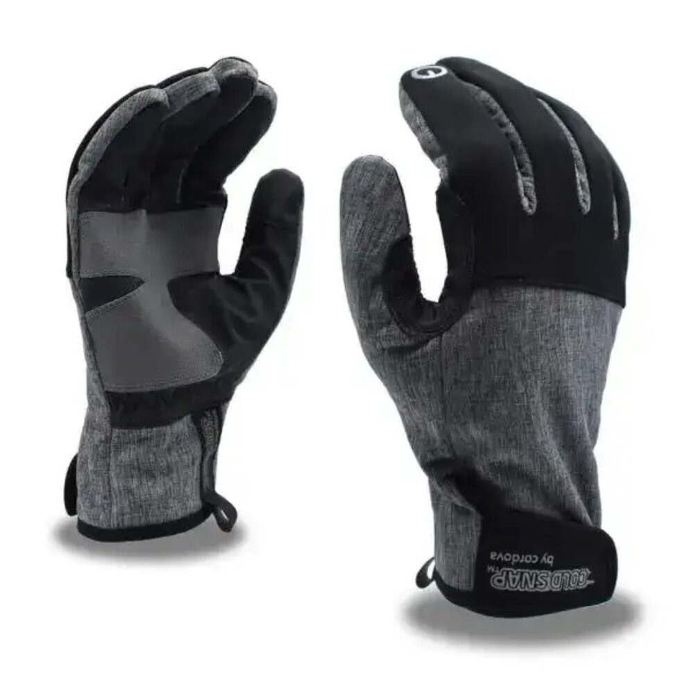 CORDOVA WindBlocker Insulated Freezer Gloves GRAY / BLACK XL NWT